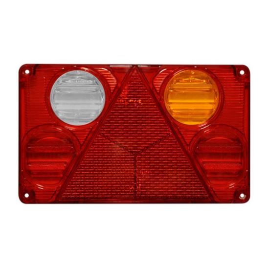 Dispersor lampa stop, 232x142, pentru lampa W70P 388 P3, 390 WAS