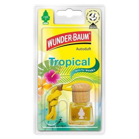Odorizant sticluta cu snur, Wunder Baum Classic Tropical