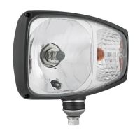 Far cu lampa semnalizare inclusa, H4 cu pozitie, cu mufa Deutsch DT04-6P, dreapta, Hella / Cobo RGV1B. 52411 Wesem