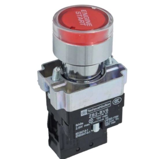 Buton pornire Engine Start cu LED, 12V, 311201 Zb2-BV6