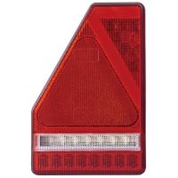 Lampa stop 145x218, 12/24V, LED, 5 functii, triunghi, stanga, L1908 TruckLed