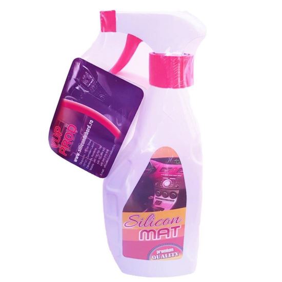 Solutie silicon curatat si lustruit bord mat, pulverizator 500ml, VUP 413