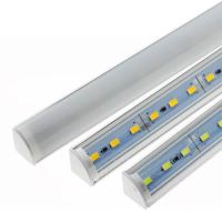 Lampa bara LED, banda rigida cu suport aluminiu si dispersor, in Colt, 100cm, 12V, 72 SMD-uri 5730, ALSZ11