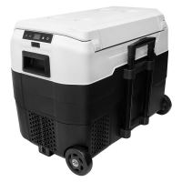 Frigider auto 40L, 12-24V, 220V, 55W, compresor, alb-negru, BK87828