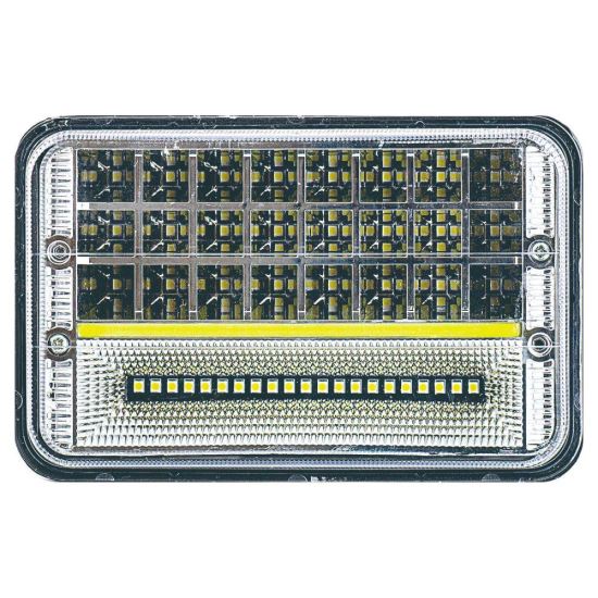 Proiector lucru 165x108, LED, 2 faze, DRL 12-24V / 45W, 4050lm, GD54545NC Arttech 