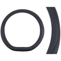 Husa volan 37-39cm neagra, sport, forma D-SHAPE, SWC-22-M, 02304 Amio