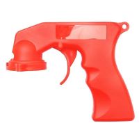 Maner pistol pulverizare pentru tub spray vopsea rosu FOXGUNR