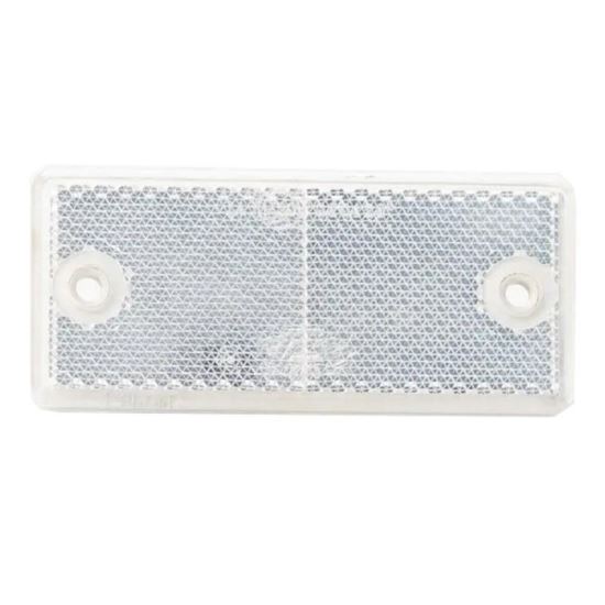 Catadipotru dreptunghiular, adeziv+gaura, alb, 94x44, DOB-042 A B Fristom