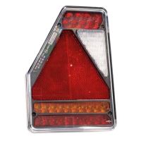 Lampa stop 146x210, 6 functii, ceata, mers inapoi, triunghi, cablu 1m, stanga, FT-277 L Fristom