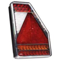 Lampa stop 146x210, 6 functii, ceata, mers inapoi, triunghi, cablu 1m, dreapta, FT-277 P Fristom