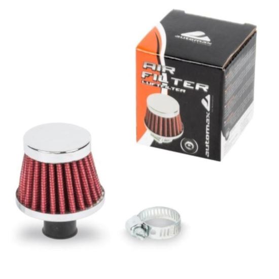 Filtru aer sport mic h3.7cm, fi1.2cm moto, ATV, 0856 Automax