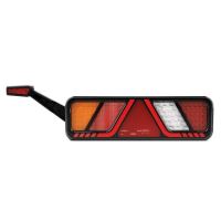 Lampa stop 450x138, 24V, LED, 6 functii, ceata, mers inapoi, cu triunghi si lampa de gabarit, stanga, FT-700-146L Fristom