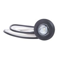 Lampa gabarit rotunda fi28, LED, incastrabila, alba, LD2631 Horpol