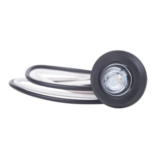 Lampa gabarit rotunda fi28, LED, incastrabila, alba, LD2631 Horpol