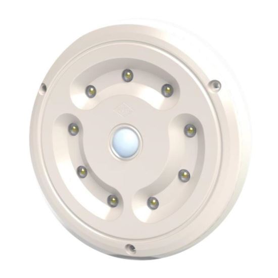 Lampa interior plafoniera fi147, LED, senzor miscare, 3 suruburi, LWD2759 Horpol