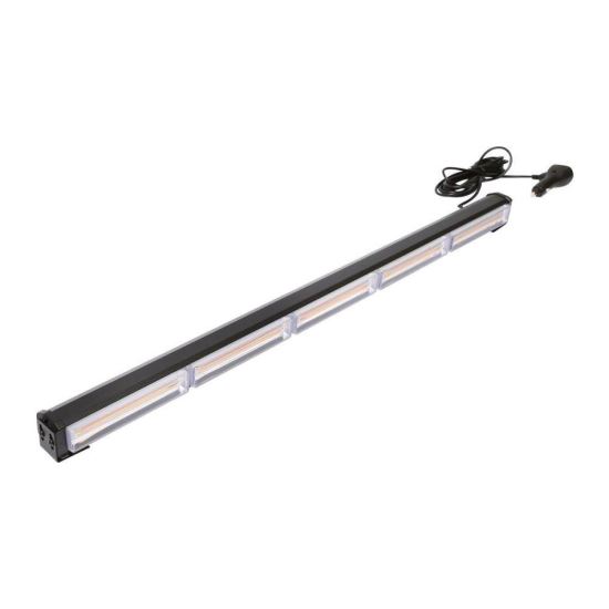 Proiector stroboscopic, girofar bara 74cm, LED, galben, 5COB, BK92808