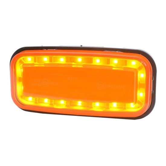 Lampa semnalizare 117x56, cu LED, Lampdemia W225 1481 2A Was