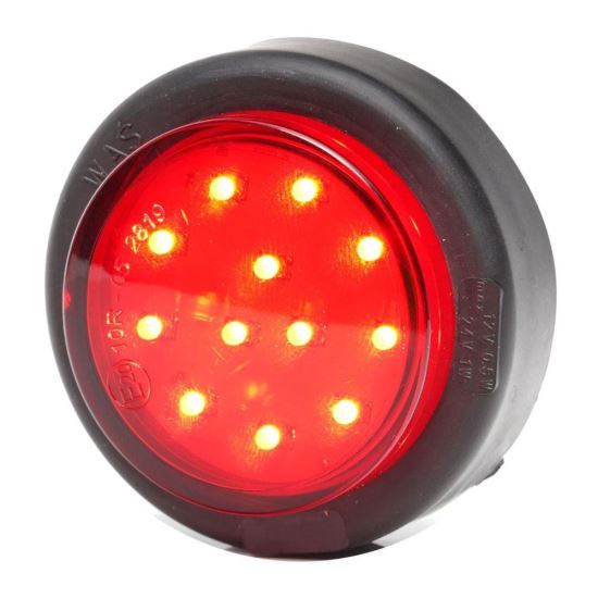 Lampa stop fi60, LED, 2 functii, incastrabila, 1533 R S1 Was