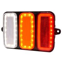 Lampa stop 165x117, 4 functii cu mers inapoi, prindere cu urechi, Lampdemia W227 1490 Was