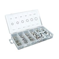 Piulite cu autoblocante DIN 985, cutie 146 bucati, M4-M12, 86437 Carmotion 