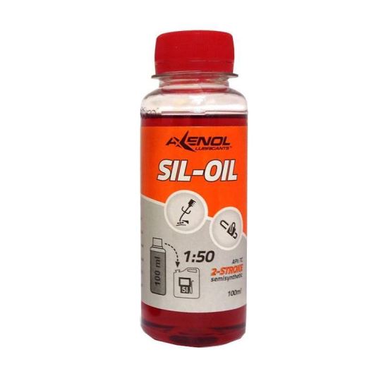 Ulei 2T de amestec 100ml rosu AXENOL SIL-OIL