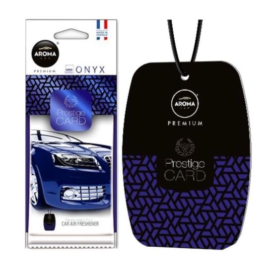 Odorizant bradulet premium Prestige Card ONIX, A83541 AromaCar
