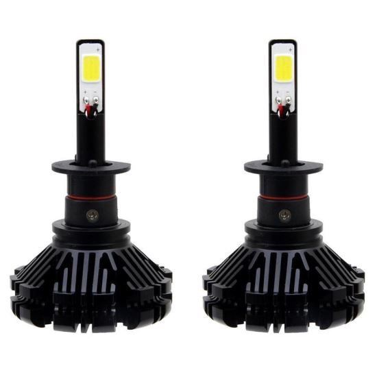 Set 2 becuri H1, LED, 6-18V 30W 3000lm, 6000K, radiator aluminiu, CXSeries, 01072 Amio