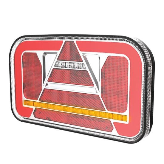 Lampa stop 240x140, LED, 6 functii, ceata, mers inapoi, semnalizare dinamica, dreapta, 02367 Amio