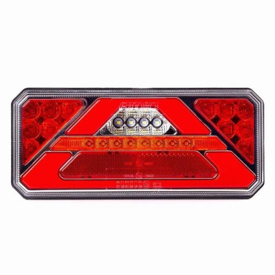 Lampa stop 236x104, LED, 5 functii, ceata, mers inapoi, semnalizare dinamica, dreapta, 02365 Amio