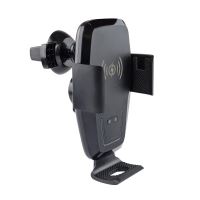 Suport telefon cu wireless cu senzor, prindere grila PHW-04, 02480 Amio