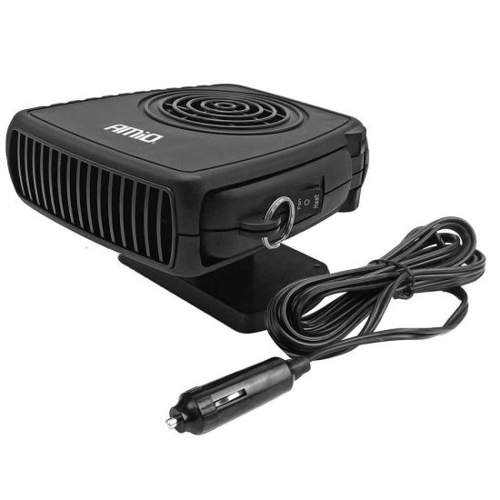 Ventilator 12V, 3 in 1, aeroterma, dezghetare parbriz 150W, 02537 Amio