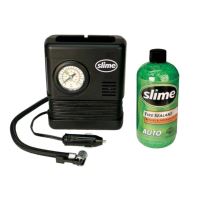 Compresor aer 12V Smart Spair, Crk305 Slime, Pachet antipana SLIME pentru autoturisme cu compresor si cu solutie antipana 473ml