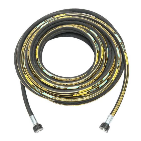 Furtun apa pentru spalatorie DN8 2SN, 2 mufe 22x1, 5mm la capete, 15m, CV24 Breckner