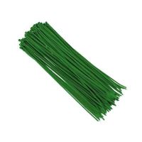 Set coliere plastic 300x3.6mm, punga 100 bucati, 86101 Carmotion, verzi 