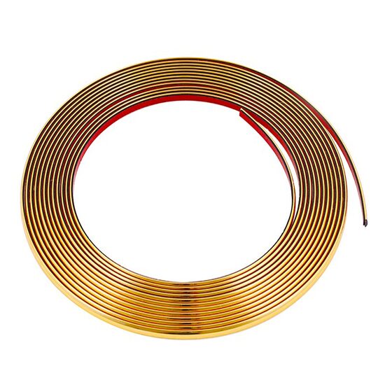 Rola ornament bandou 6mm x 8m, aurie, 63751 Carmotion