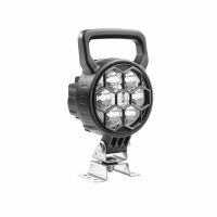 Proiector lucru fi117 cu 6 LED-uri, 2500lm, Spot, cu suport Omega, maner si intrerupator, CRC3F.50483 Wesem