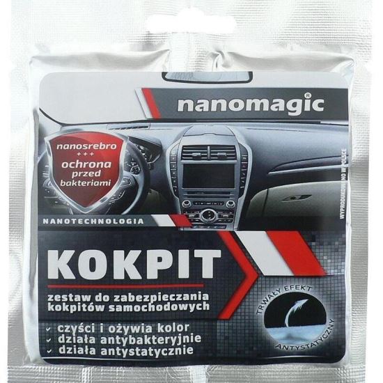 Servetele umede Nano bord, antistatice, NanoMagic 06828 Kokpit