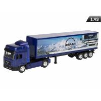 Masinuta 1:43, Camion Man Cu Semiremorca, Albastru C05765NI