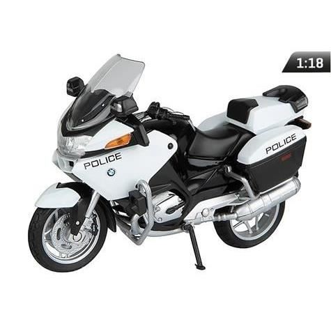 Jucarie Motocicleta 1:18, BMW R 1200 RT  POLICE M144BR12PCB