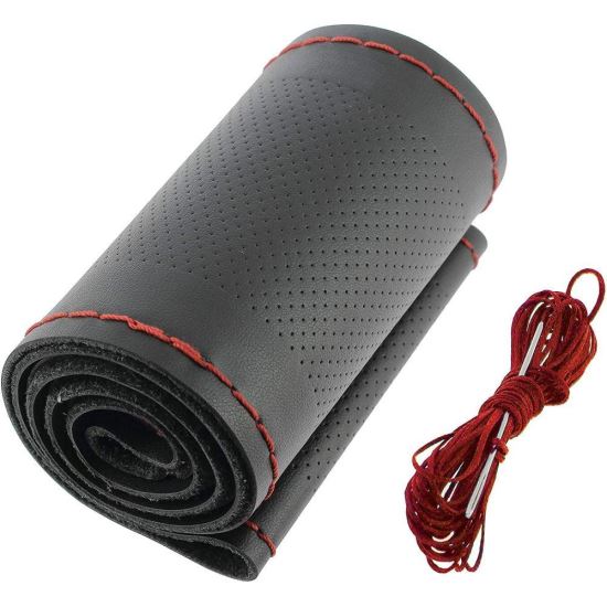 Husa volan 37-39cm, adaptabila cu ac si ata 2505WBR Car+