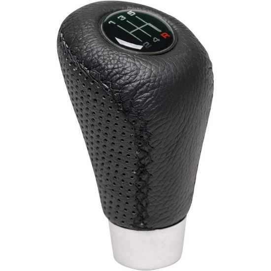 Maner schimbator viteze piele perforata RaceSport 2505GRB