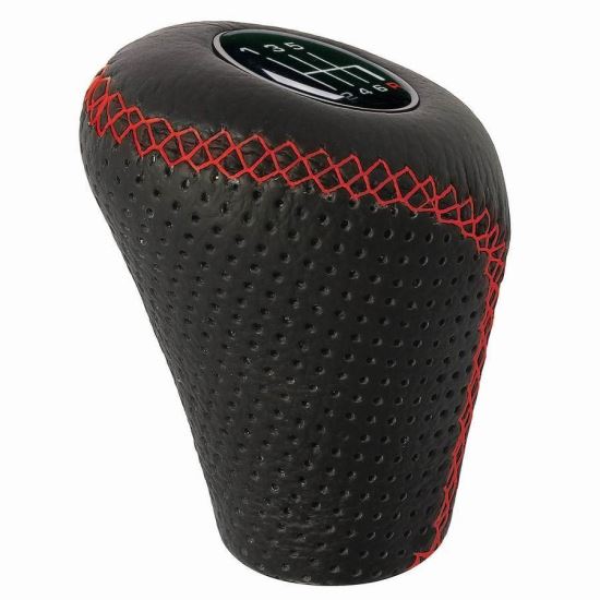 Maner schimbator viteze, piele perforata 2505GRG RaceSport