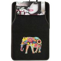 Set 4 covorase universale mocheta 67x44 Elefanti, PLUSHG1 Car+