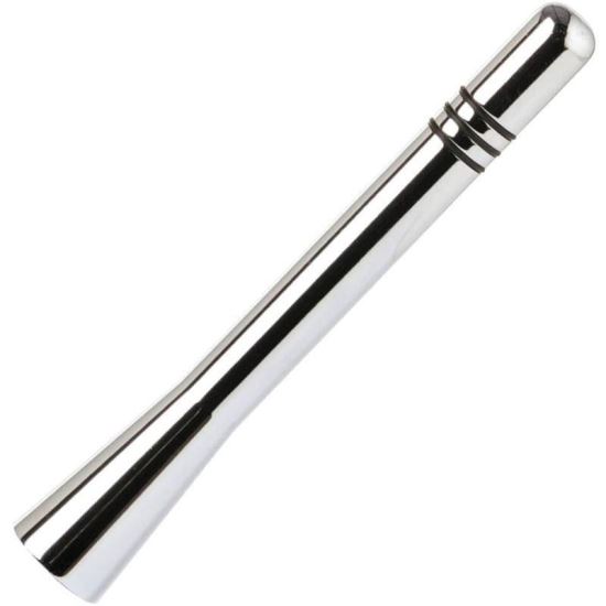 Tija antena 10cm, 2 adaptori, 5mm si 6mm, Crom Viper AluAerial 4008009 RaceSport