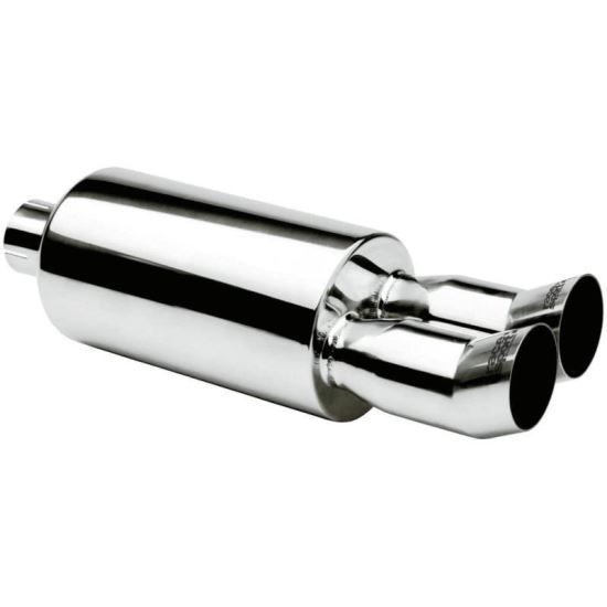 Toba sport finala, 485x60mm, dubla, Dtm Twin Silencer, PAN4000 Race Sport