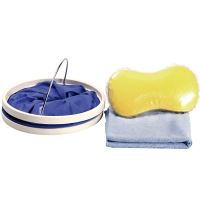 Kit pentru spalare, burete, laveta si galeata pliabila Mr.Kleen Klin404 CAR+ 