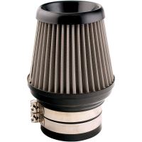 Filtru aer sport gri cu 5 adaptori, siliconic, h23.5cm, AIRSILC RaceSport