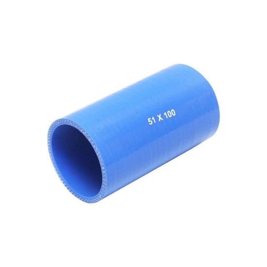 Furtun drept silicon cu insertie textila 51x100mm 92343