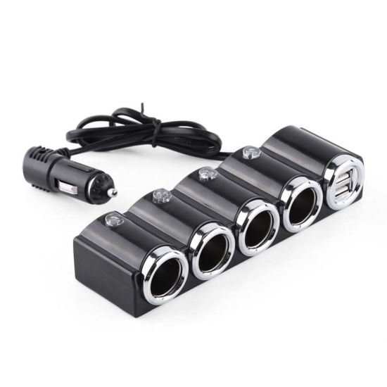 Stecher 4 prize 12/24V cu 2 USB-uri PNI Lighter 04 SBR04
