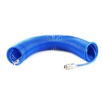 Furtun spiralat pentru aer comprimat 20m, 5/8mm, 8bar, Amio 02604